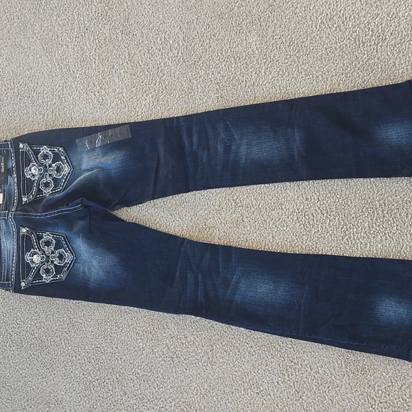 NWT Grace In LA Blue Bootcut Jeans Size 27 - Picture 10 of 12